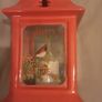 Christmas Lantern/Decoration is Merry Christmas with Robin .. Price Drop Image 2