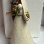 Vintage Jim  Shore  Wedding Cake Topper Image 5