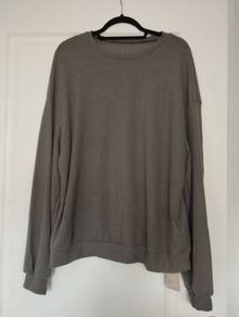 lightweight waffle knit top new with tags