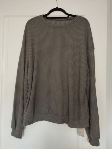 lightweight waffle knit top new with tags