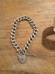 silver bracelet