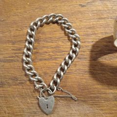 silver bracelet