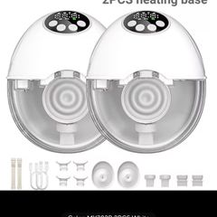 Wearable breast pump