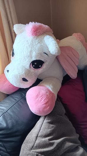 large stuffed toy dog