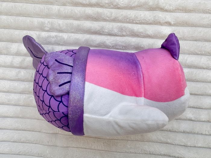 Aphmau  approx. 11"- length Mystery MeeMeow Large Plush Series 2 Mermaid Cat Used Please see photos