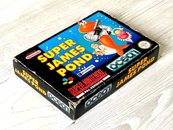 Super James Pond for Nintendo SNES Boxed