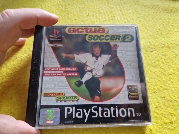 Actua Soccer 2 PlayStation1 Ps1 PlayStation2 Ps2 games Original