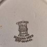Rare Hanging Side Plate Copeland Spode England Rnning Deer Rin 664845 Image 5