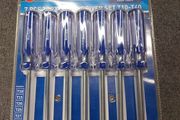 Torx Screwdriver Set BlueSpot 7 Piece T10 T40  Brand New