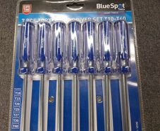 Torx Screwdriver Set BlueSpot 7 Piece T10 T40  Brand New
