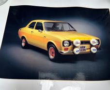 Ford Escort Mexico model car print