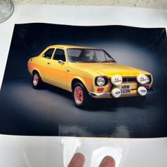 Ford Escort Mexico model car print