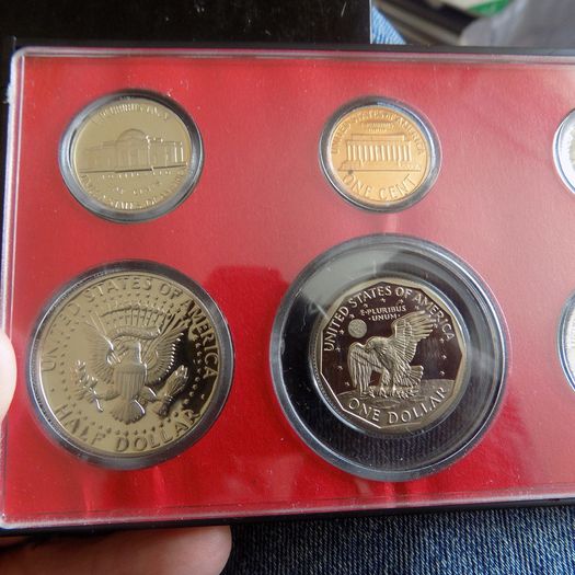 US 1979 Proof Set.Gem BU.Inc first Susan B.Anthony Dollar.