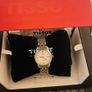 Ladies Tissot Watch Ideal For Parts Collectors Currently Working Fine Plus Free GUESS Watch Image 3