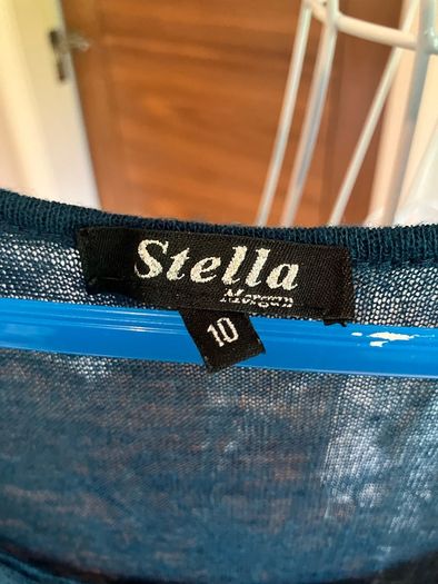 Blue dress