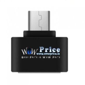 4755 Black Usb To Type C Adapter / OTG Converters For Android Mobile