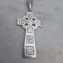 sterling cross and chain Image 3