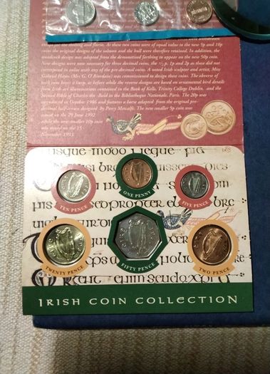 Two  Mint Sets  Coins &loose  Coins