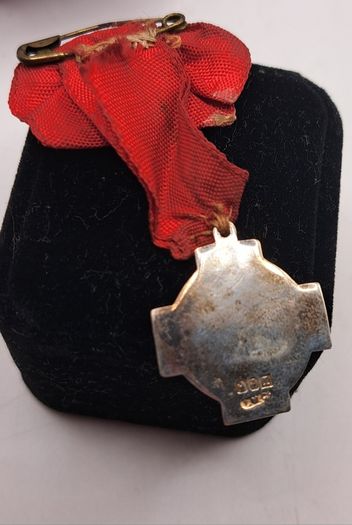 Vintage sterling silver medal