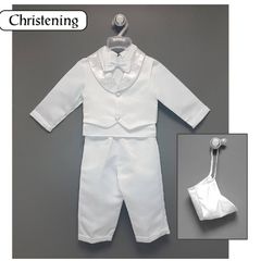 Boys 4pc Christening Suit