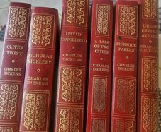 Vintage Charles Dickens books 6