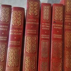 Vintage Charles Dickens books 6