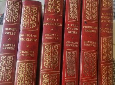 Vintage Charles Dickens books 6