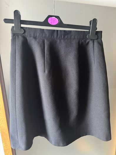 Black mini skirt with buttons Size S - Good condition