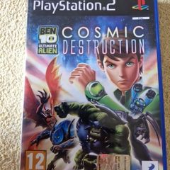 Ben 10 Cosmic Destruction PlayStation2 Ps2 Games Original