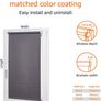 Blackout rollo blind with matched colour coating 76 x 150 cm, Black Image 2