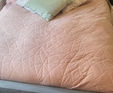 double bedframe Grey Swede.. perfect condition
