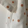 Zara polka dot shirt with knot size 9yo Image 7