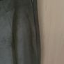 Black or khaki faux suede trousers Image 8