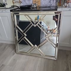 mirror , stunning unusual mirror,  bought for a new build but just doesn't suit