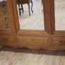 French Oak Armoire / Wardrobe Image 4
