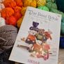 Large Rainbow Yarn bundle (mostly cotton, acrylic) and Pattern Booklet Image 8