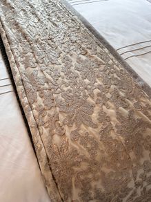 Kylie Minogue Gold Bed Runner Throw