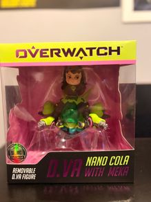 Overwatch D.Va Nano Cola With Meka Figure