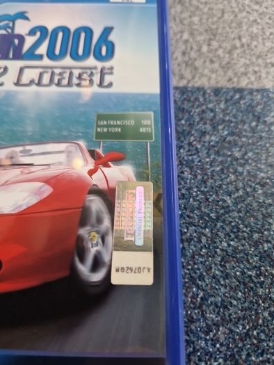 Outrun 2006 Coast 2 Coast Ferrari Official Product PlayStation2 Ps2 Games Original