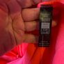 Neon Coral Zip Fleece Jacket Size Large BNWT Image 3