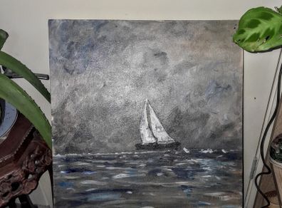 Painting on board