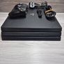 Sony PlayStation 4 Pro 1TB Black Console With Cables Controller Tested Working Image 2