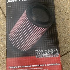 Porsche 987 K&N Air Filter. Never used. Washable and reusable. Premium performance.