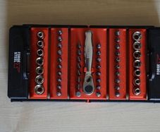 Drive socket and bit set (Forge Steel)