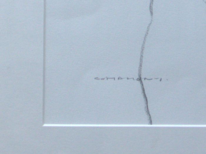 Original Signed Nude Pencil Sketch