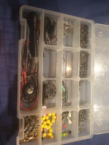 larg box of all sea tackle
