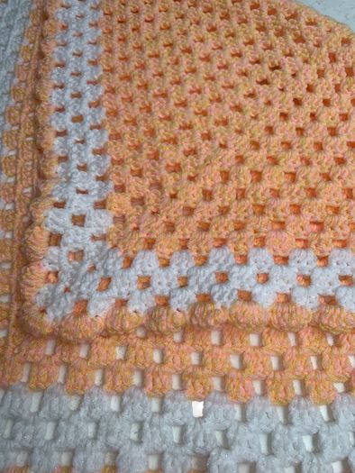 New baby handmade blanket