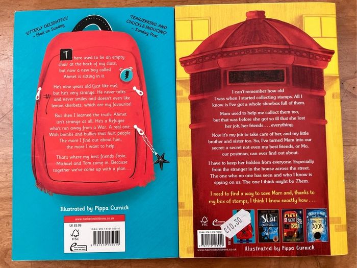 The Boy At The Back Of The Class & The Letter With The Golden Stamp by Onjali Q Rauf