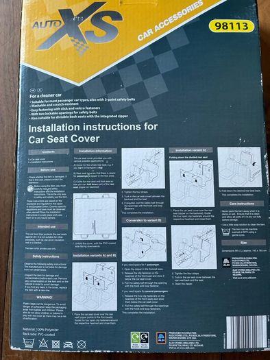 car seat cover