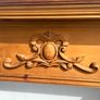 Fireplace cast iron insert wooden surround Image 6
